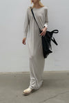 BORIS BIDJAN SABERI Dress WDRESS ONE PIECE6 FTT00001 Light Grey